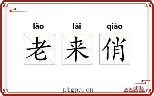 老来俏 老来俏