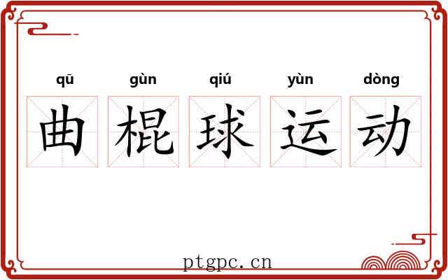 曲棍球运动 曲棍球运动