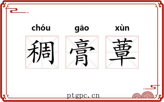 稠膏蕈 稠膏蕈