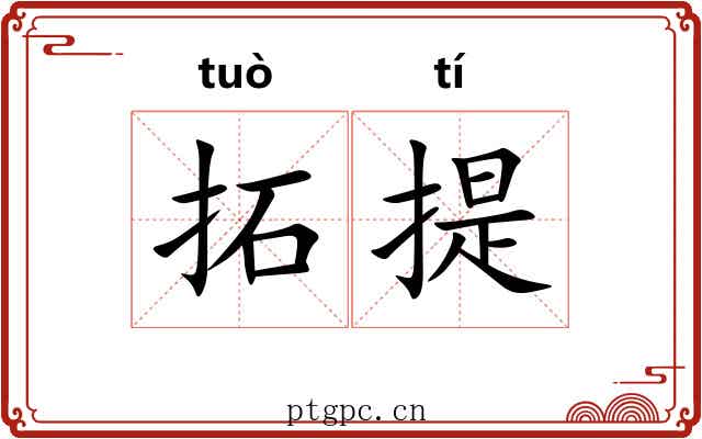 拓提 拓提