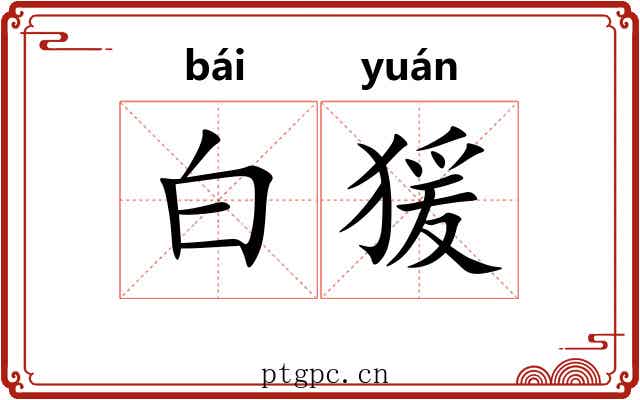 白猨 白猨