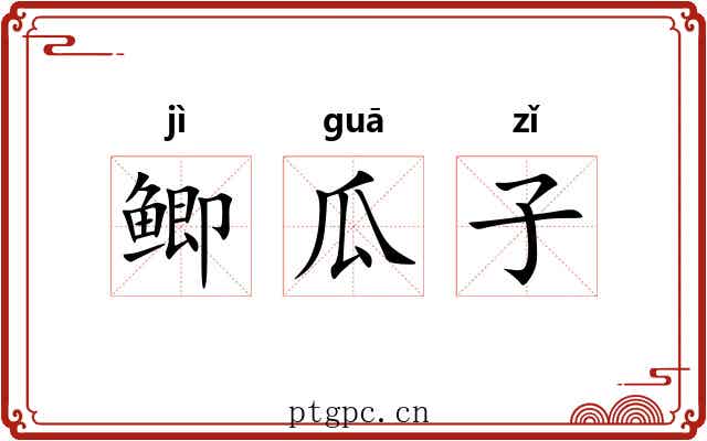 鲫瓜子 鲫瓜子
