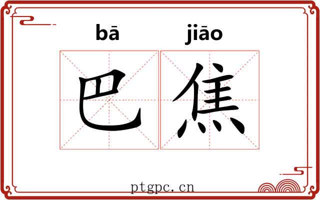 巴焦