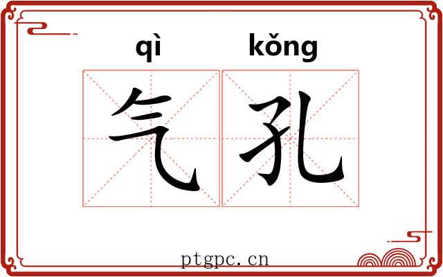 气孔 气孔