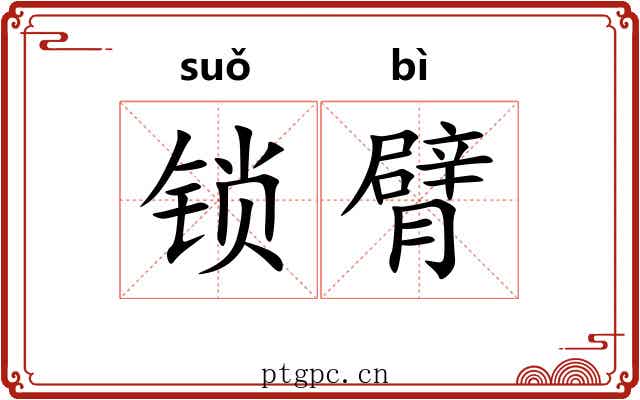 锁臂