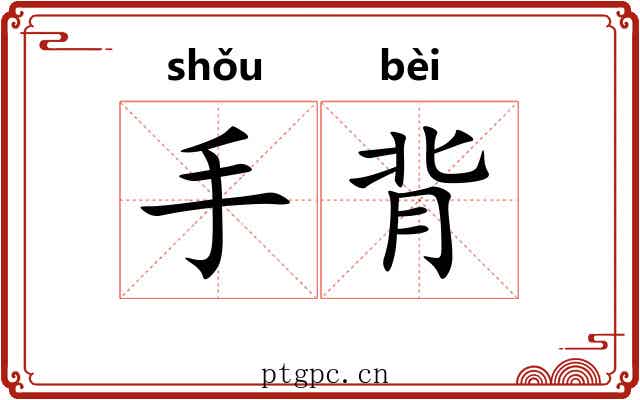 手背