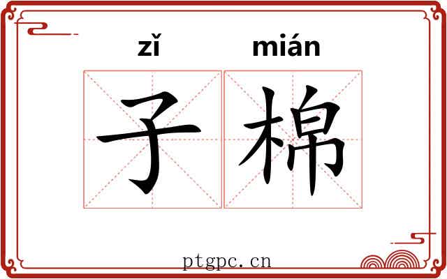 子棉 子棉