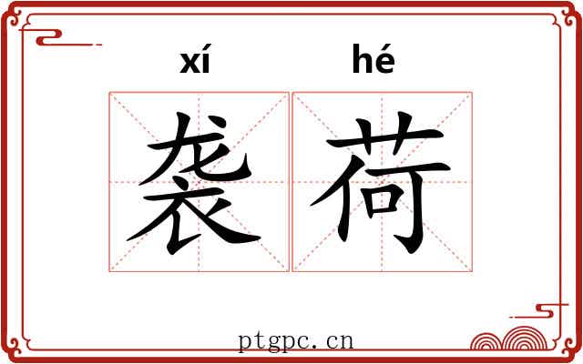 袭荷