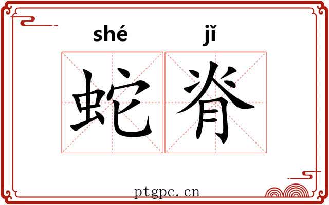 蛇脊