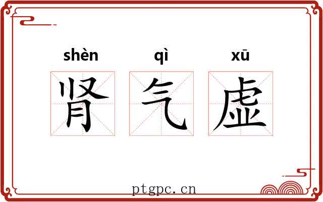 肾气虚