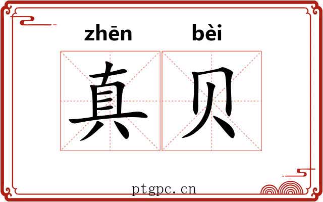 真贝