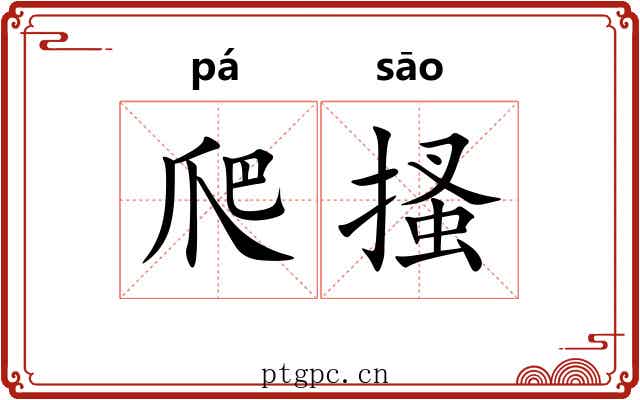 爬搔