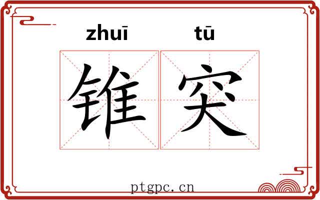 锥突