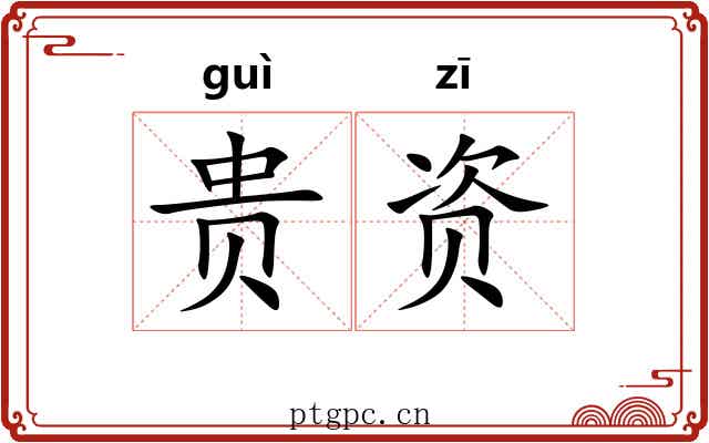 贵资