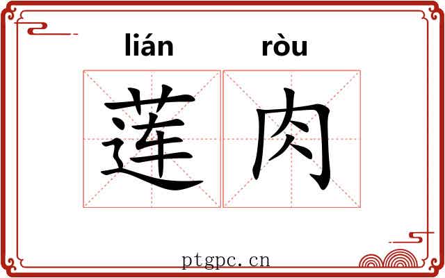 莲肉 莲肉