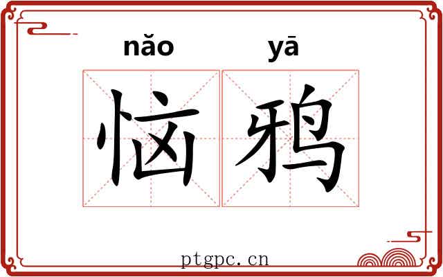 恼鸦
