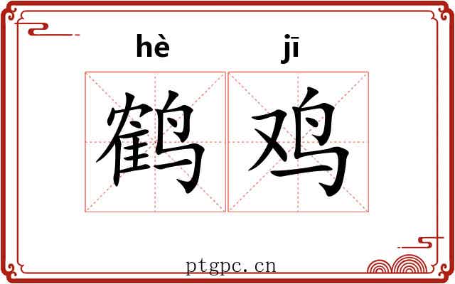 鹤鸡