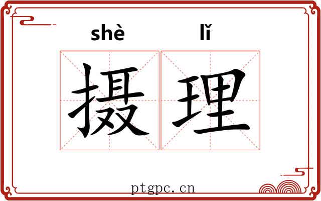 摄理