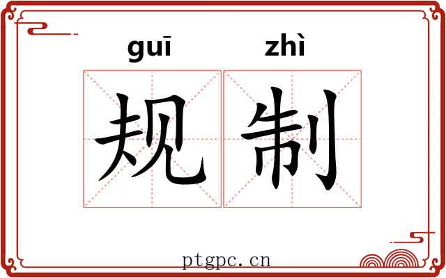 规制 规制