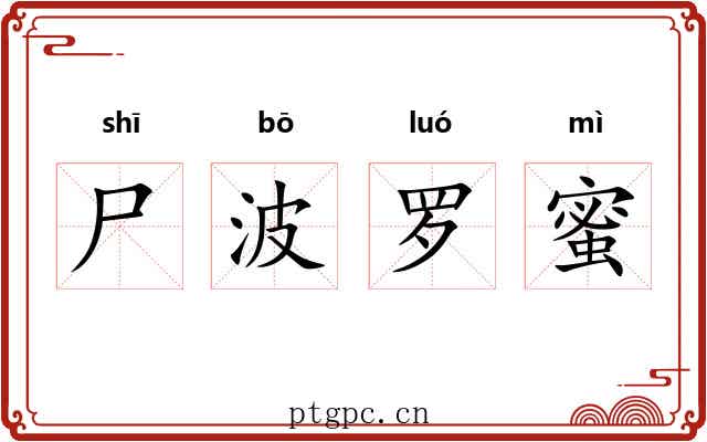 尸波罗蜜 尸波罗蜜