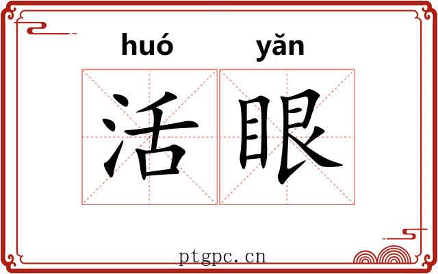 活眼