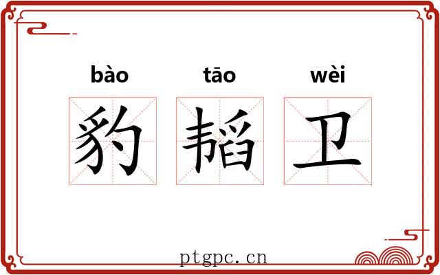 豹韬卫 豹韬卫