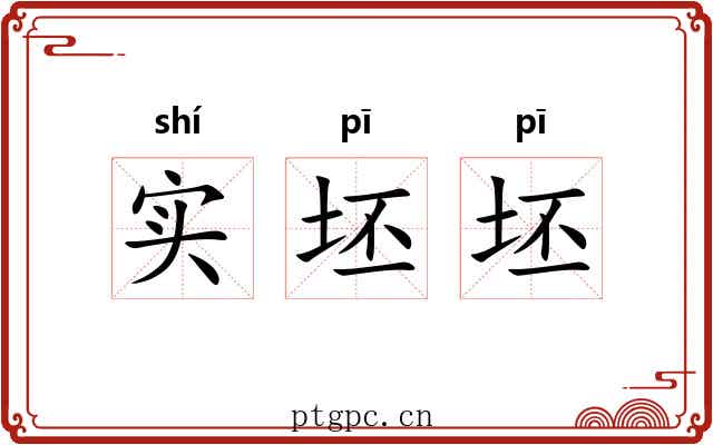 实坯坯