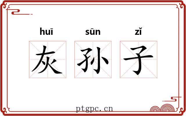 灰孙子 灰孙子