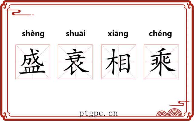 盛衰相乘 盛衰相乘
