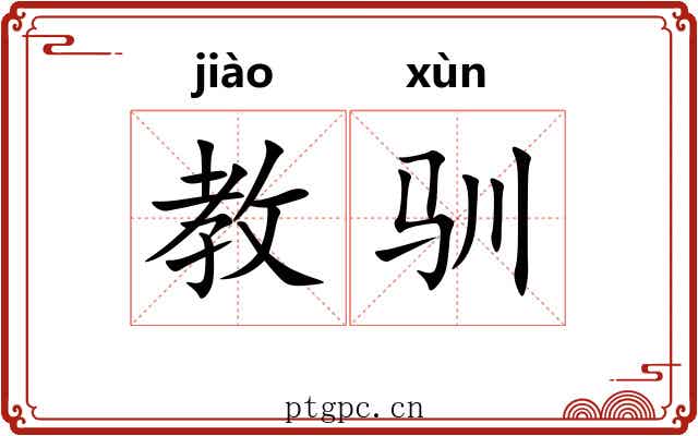 教驯
