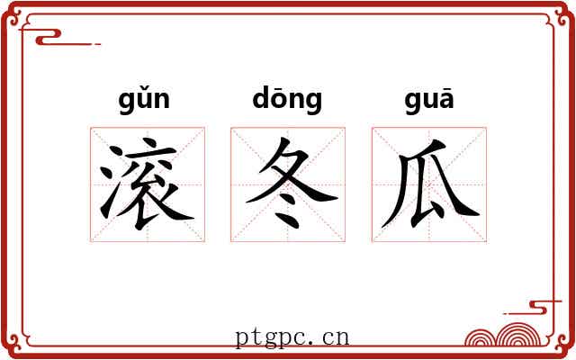 滚冬瓜