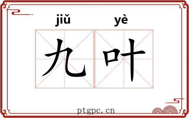 九叶