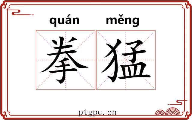 拳猛