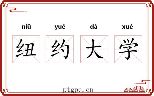 纽约大学 纽约大学