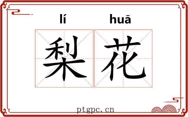 梨花 梨花