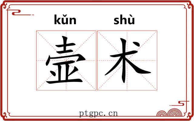 壸术 壸术