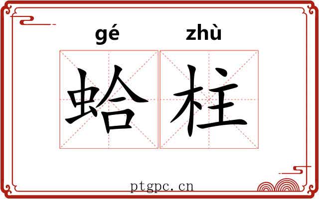 蛤柱