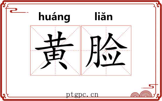 黄脸