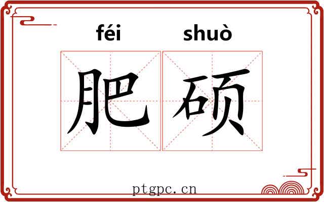 肥硕 肥硕
