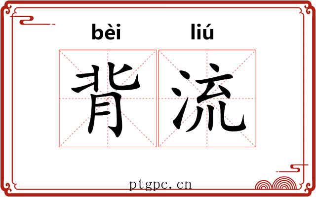 背流 背流