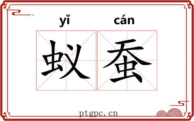 蚁蚕