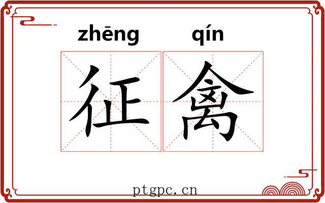 征禽