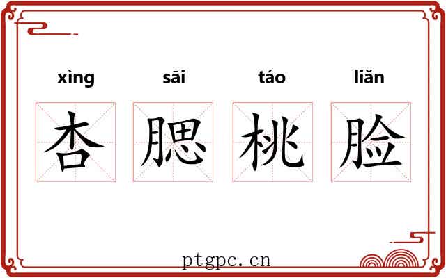 杏腮桃脸 杏腮桃脸
