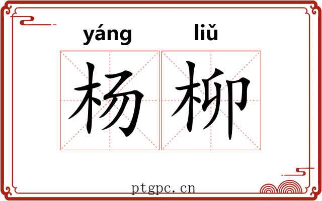 杨柳