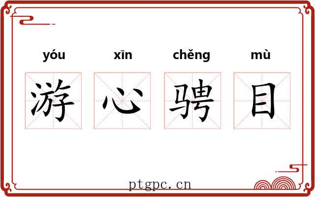 游心骋目
