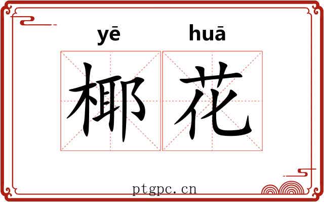 椰花 椰花