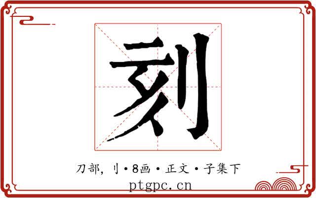 刻