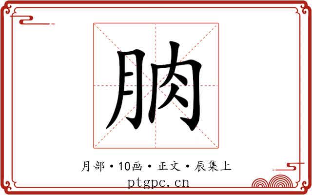 朒