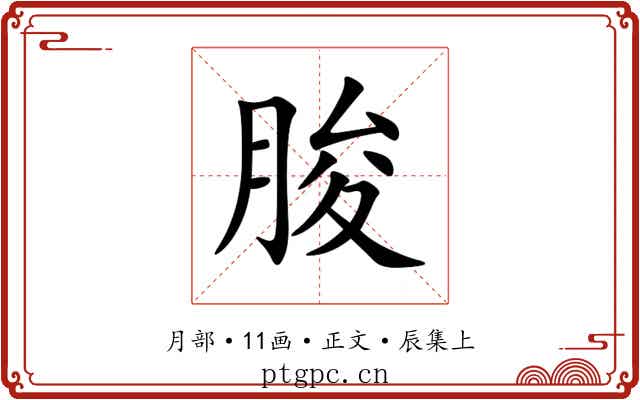 朘