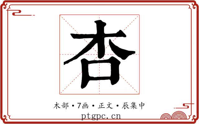 杏